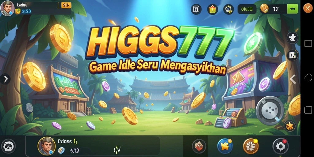 Tampilan menarik dari gameplay HIGGS777 yang seru dan mengasyikkan.