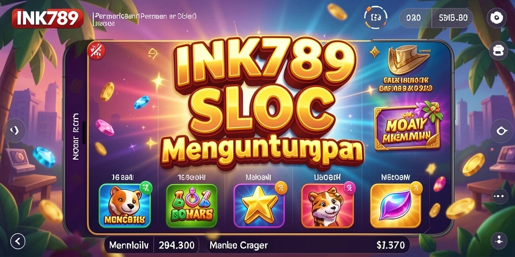 Tampilan menarik dari permainan slot INK789 dengan fitur menarik.