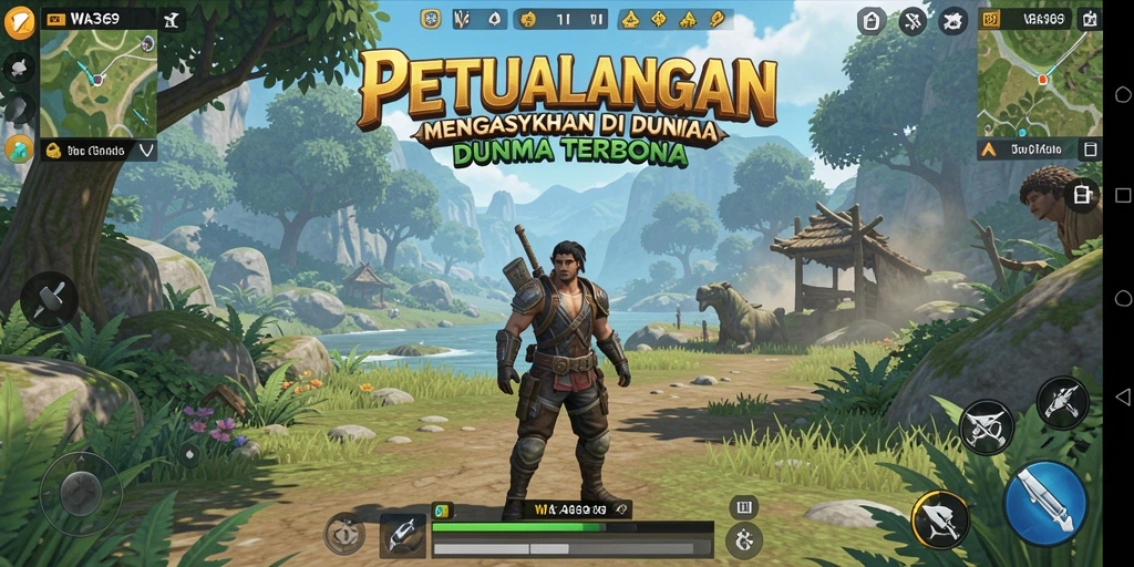 Tampilan luar biasa dari gameplay Open World WA369 yang menarik.